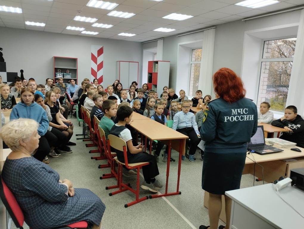 Профилактическая беседа МЧС