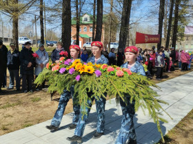 Митинг, посвященный 78-й годовщине Великой Победы.
